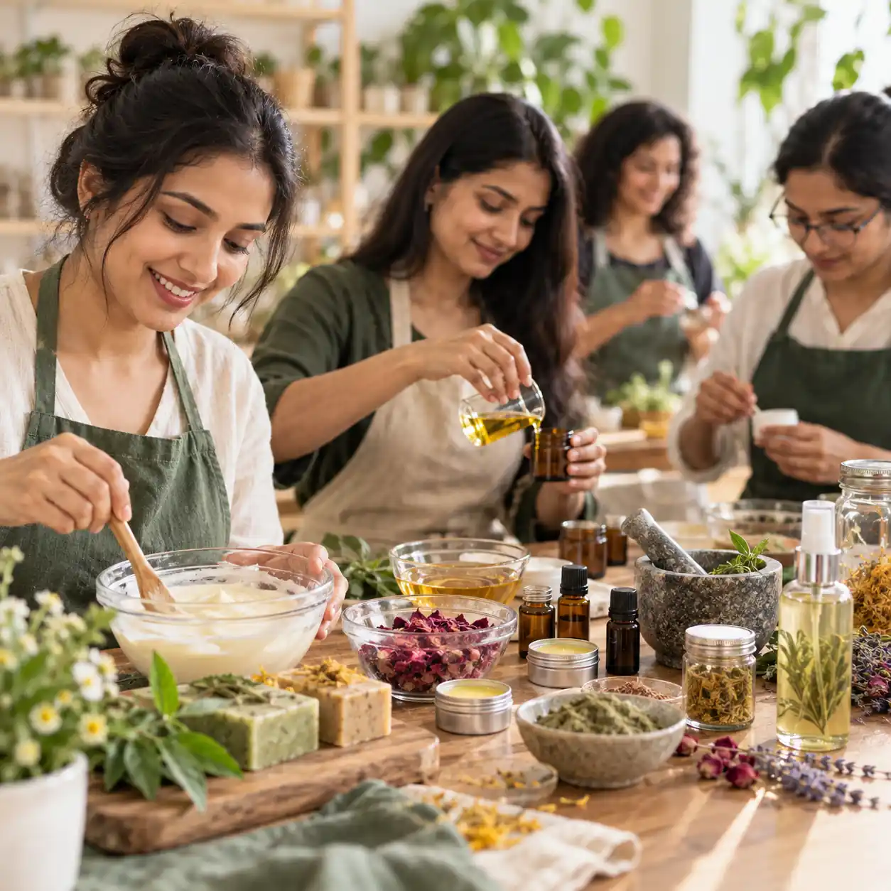 Ayurvedic Cosmetic Preparation Course
